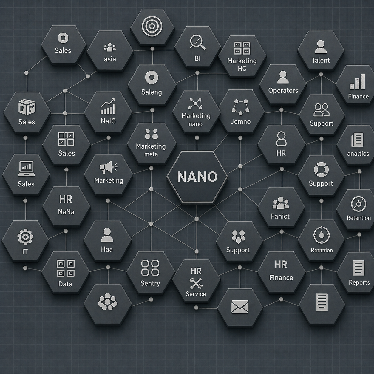 Nano Data Mesh Illustration